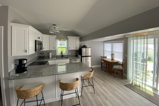 Open living area and kitchen - 13 Tellier Road Narragansett, RI 02882