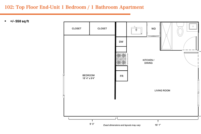 1B1B - NEW 1B1B & 2B2B Apt Walkable to Campus