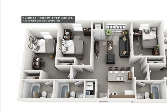 layout - Courtyards Apartments