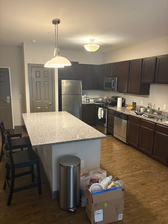 Kitchen - Fully Furnished One Bedroom Private Bath in 3/3 Unit - Spring Semester, The Lotus