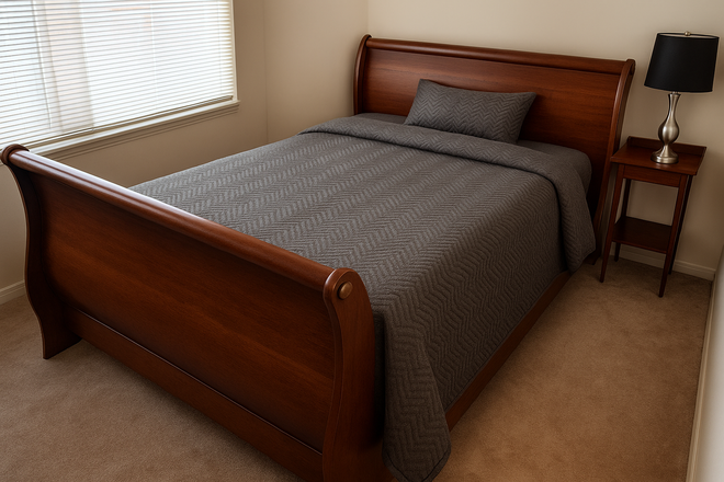 Bedroom A: $930 Private room with Double sized bed - Private room for female in a shared townhouse at Joseph Griffith Lane, Utilities Included!