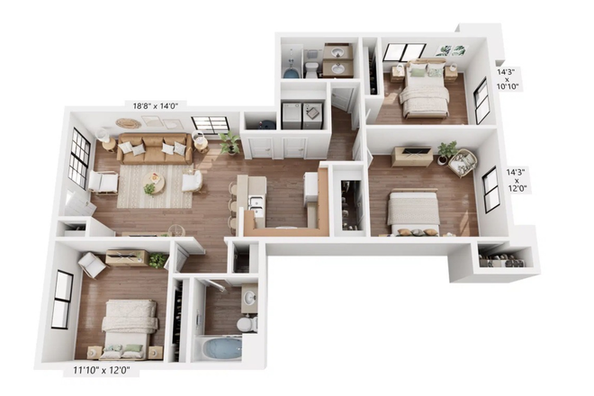 Layout - The Ridge At Clear Creek
