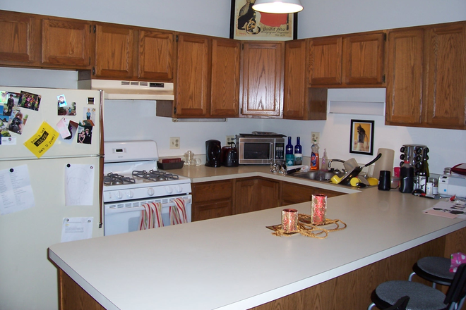 Kitchen - RUSH & U of I STUDENT APARTMENTS MEDICAL DISTRICT STUDENT DISCOUNTS AVAILABLE Text Only