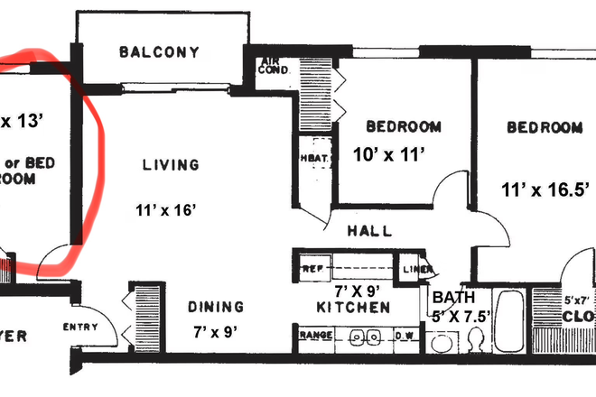 Layout - Jefferson Apartments