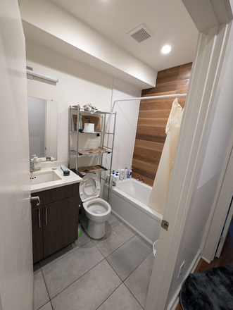 Bathroom shared with 1 roommate - $690/month including utilities, furnished bedroom, share bath with 1 rommate laundry/kitchen with 2
