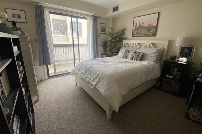 Master Bedroom & Balcony - FALL SUBLET ‼️ PRIVATE BED & BATH ‼️ 5 min walk to Campus, Green Line & Orange Line