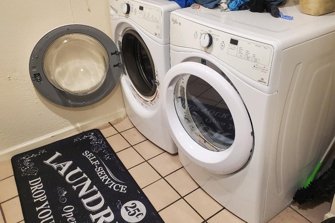 included washer and dryer - Furnished 2BR, 1 BA House