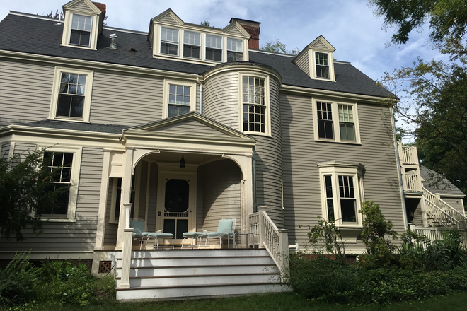 Sunny and bright southern exposure - Quiet, pastoral, furnished penthouse apartment with enormous yard and deck