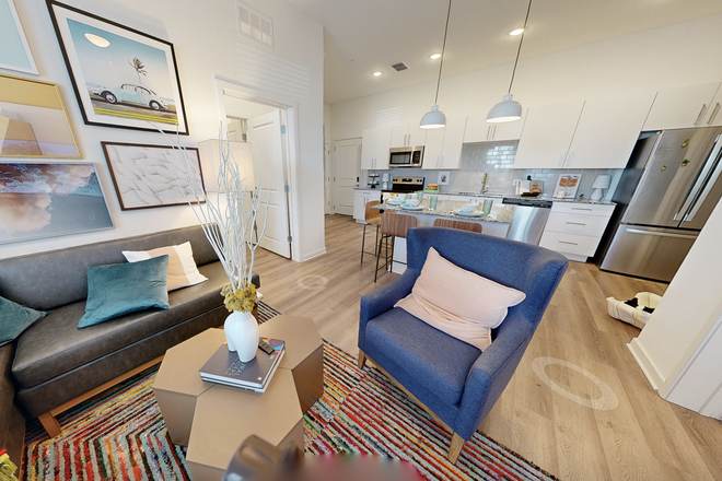 Living room - Sublease: The Accolade West Apartments