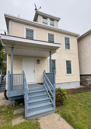 Front with small deck and all new windows - Brand new Duplex apartments for rent near University