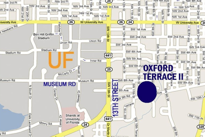 Map - Oxford Terrace II
