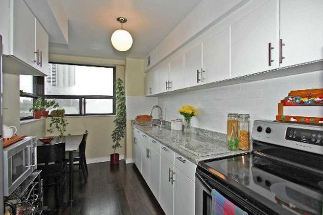 Kitchen - Furnished 1-bedroom in 2 bedroom condo apt close to campus (the rent includes all utilities)