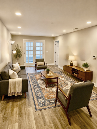 Living Rm - Room with Private Bath at Partners Place Condo