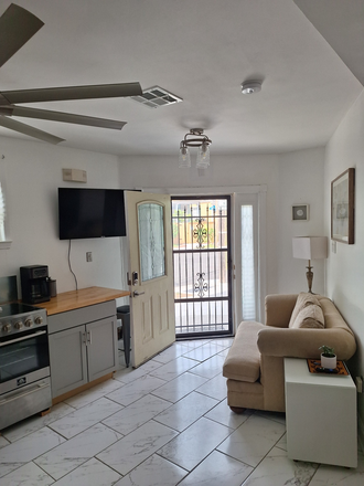 Storm door - WOW! NO BRAINER! COMPLETELY FURNISHED SUITES UTILITIES & WIFI INCLUDED!