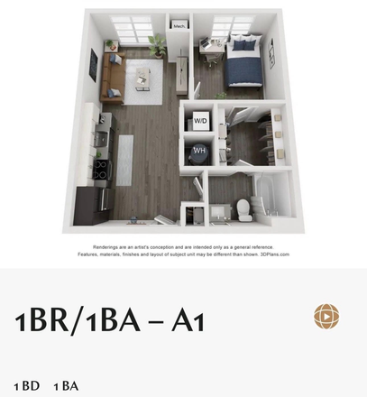 1 bedroom apartment - Sublet apartment for Summer and Fall semesters at the 87. Great opportunity!