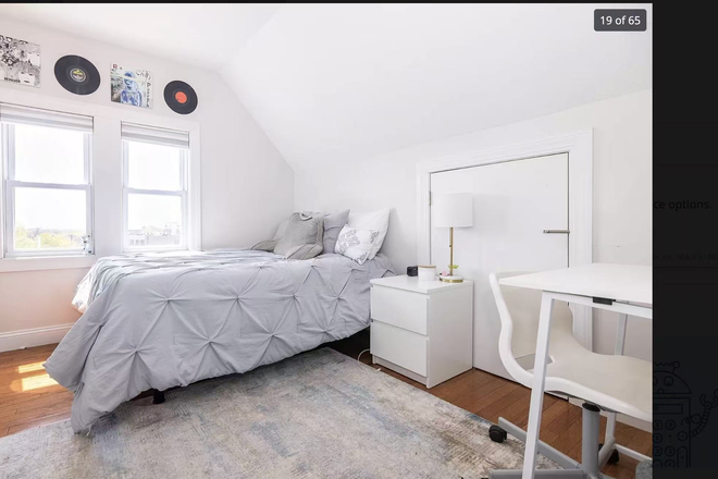 bedroom - Room Available near Brown – 255 Waterman St, Wayland Square