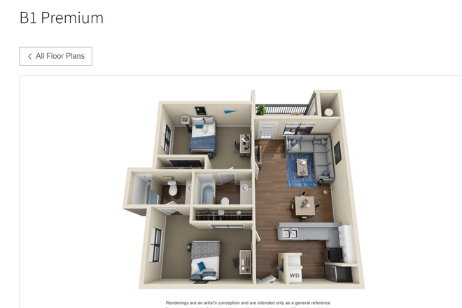 Floorplan - The Wilde Apartments