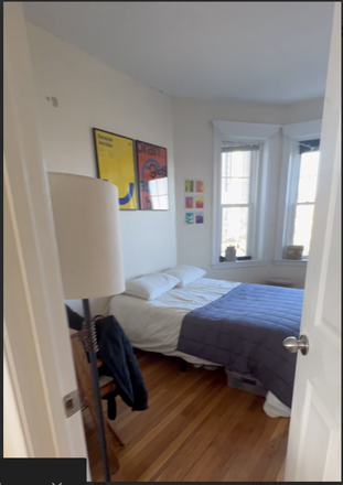 bedroom - 1872 Commonwealth Ave #14, 1 BED in 2 BED APPT, 0.8 miles from BC, heating/wate Apartments