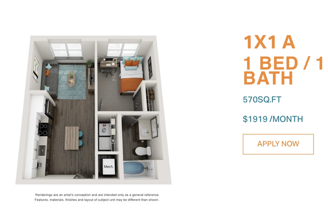 floorplan - Theory Gainesville