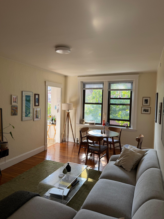 Living room - Pleasant and calm 2 rooms apartment in Harvard Square for summer sublet