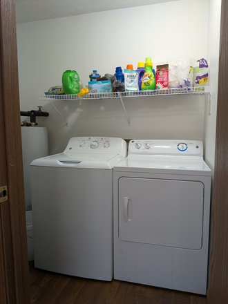 In unit washer and drier - Riverwalk Apartments