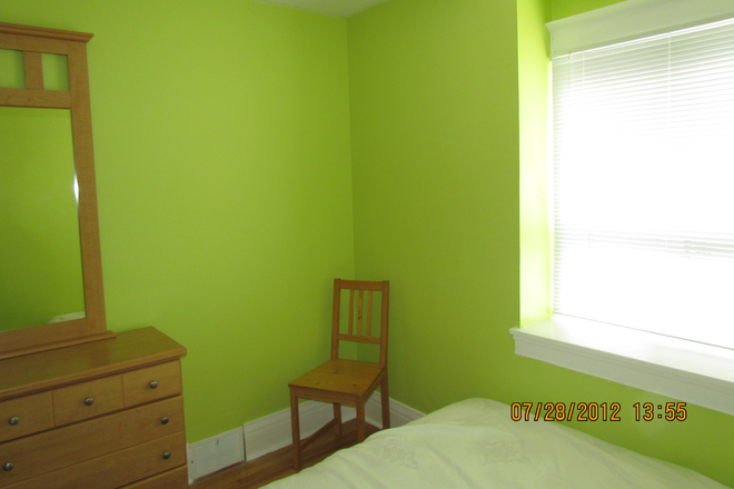 bedroom - one furnished bedroom with exceptionally large kitchen
