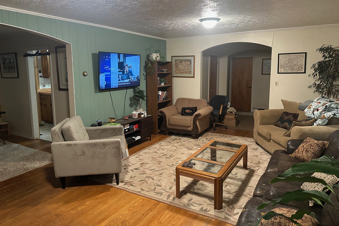 Living room - Quiet, Clean Home Near WCU - Utilities & Parking Included