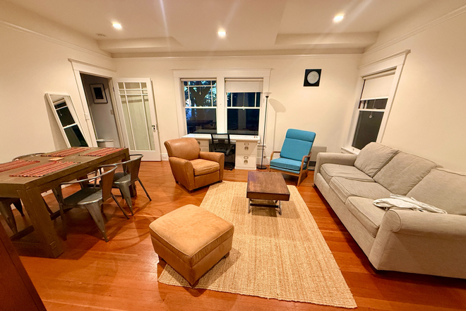 Living Room - North Berkeley 1 bedroom