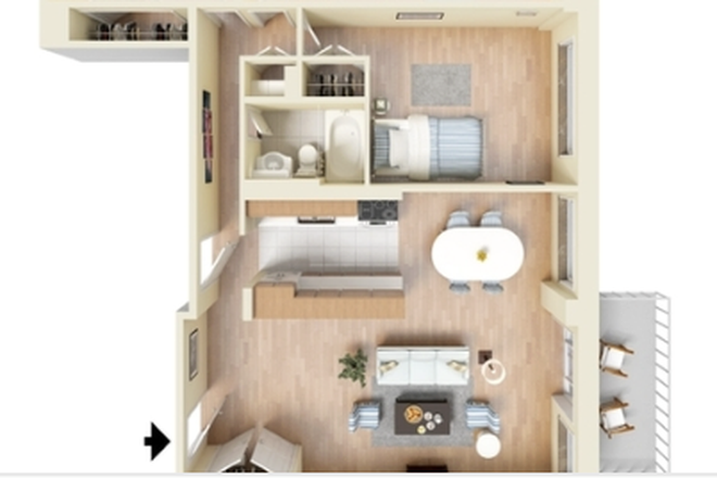 Floor plan, More photos to come after I move in this fall! - Dexter Park