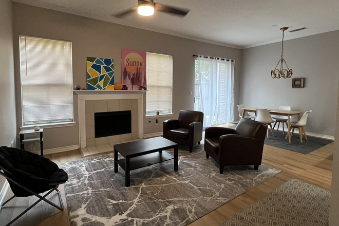 Living Area - Furnished 1 room (Female only) available in 3Bed/2.5Bath Townhome of Lake Park Estates. Walk to UTD