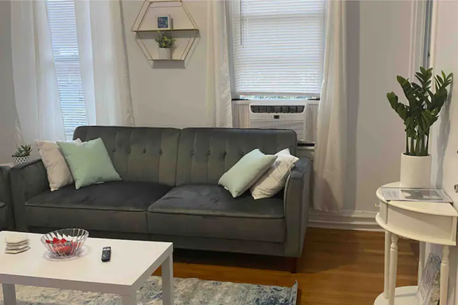 Living Room - Furnished 3 Bedrooms Apartment w/ Utilities