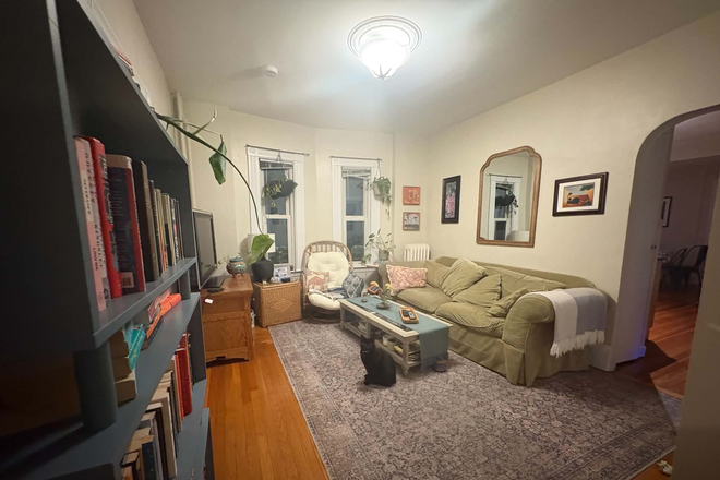 Living Room - Shared Apartment close to a field and public swimming pool, 20 mins to campus