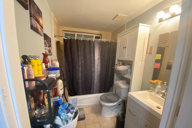 Bathroom - Affordable apartment 20 minutes from campus and metro station