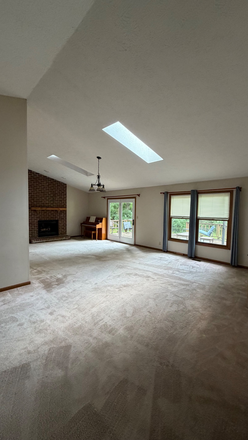 Living room/ fire place - Black bird farms House