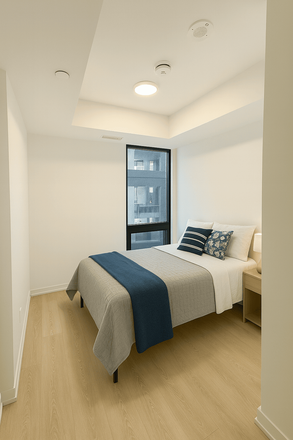 Master Bedroom - Private Rooms for Rent in a Co-living – Parliament St, Toronto