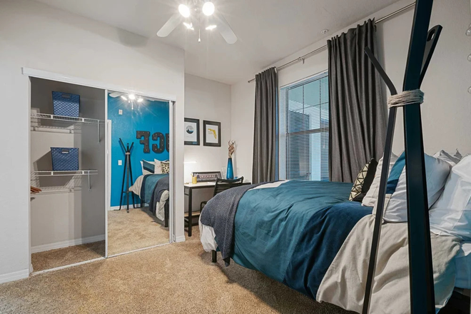Bedroom - The Verge 4x4 Apartments