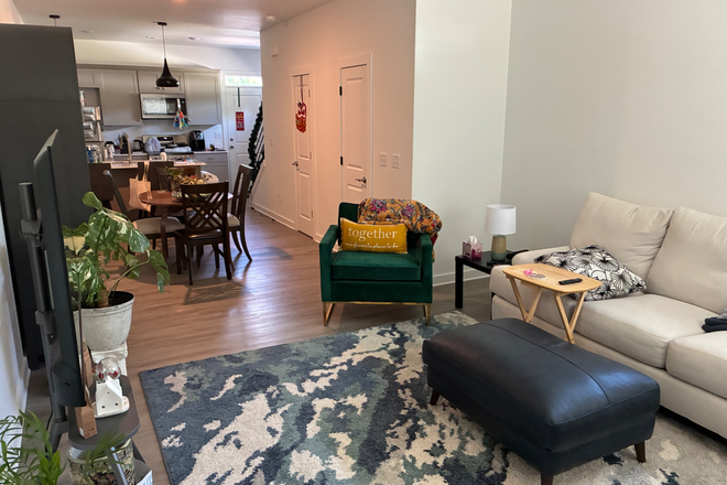 Living area - One mile townhouses