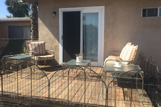 Private Deck (outside bedroom) - Home Away from Home