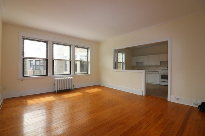 living room - Large North Brookline 2 bed for June 1st