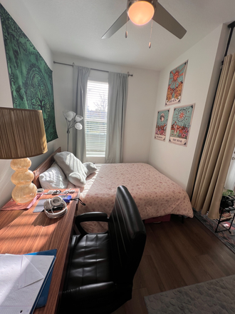 Bed view 2 - Accolade West! Private Studio Apartment for sublet: Move in August 22nd. Fully furnished $1730/month