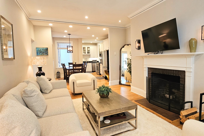 Fireplace - 2 Bed ELEGANTLY FURNISHED Harvard Sq Available SEPTEMBER 1, 2026-- , FLEX LEASE, PET Friendly!