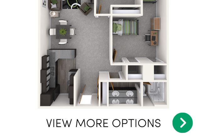 Two bed One bath - Americana B