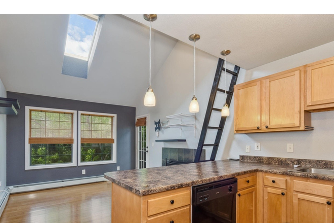 Kitchen and living room - 1 Bed 1 Bath and Loft Condo | Parking Included