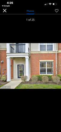 Front of Condo - Apartment located at 11373 Aristotle Drive; short drive to GMU or NOVA campus