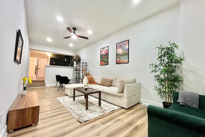 Living Room - Newly Renovated Row Home in Safe Neighborhood Walking Distance from Hopkins