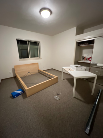 Bedroom (comes unfurnished) (current tenant willing to sell furniture) - The Studies