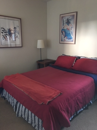Bedroom - 1 Bd. Furn., $1450, Utilities Inc., in Shared 2 Bd. Furn. Apt. North Berk.  ViewsHills.  SAFE, QUIET