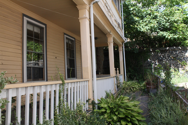 Back porch - Spacious, sunny room in a 2-bedroom Union Square home