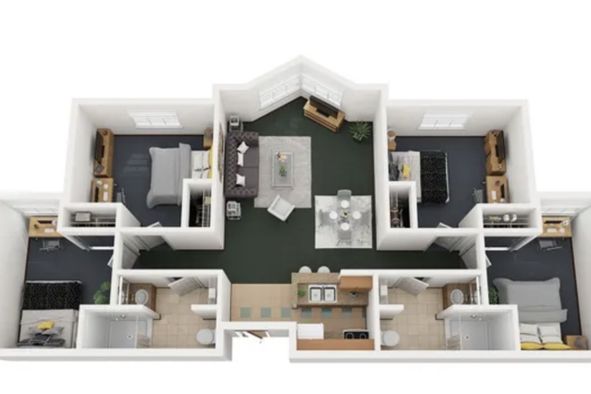 Floor plan - Millennium Hall