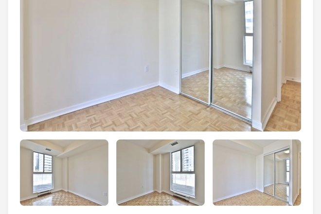 bedroom - 2-bed, 1-bath, yonge and wellesley, all appliances and furniture included, sep 1st move-in preferred